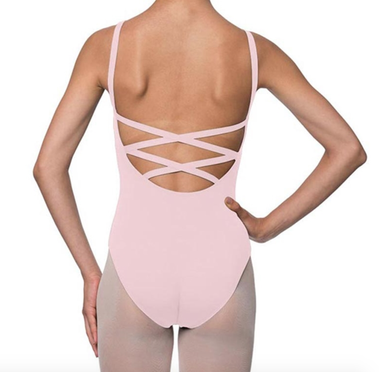 Lulli Dancewear Gorgeous Spaghetti Strap Leotard with a